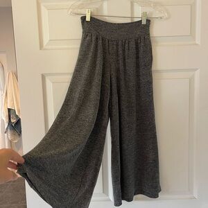 Women's Gray Wide-Leg Pants